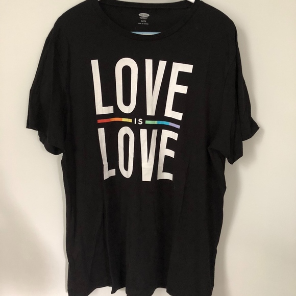 Old Navy Tops - Old Navy "Love is Love" graphic tee